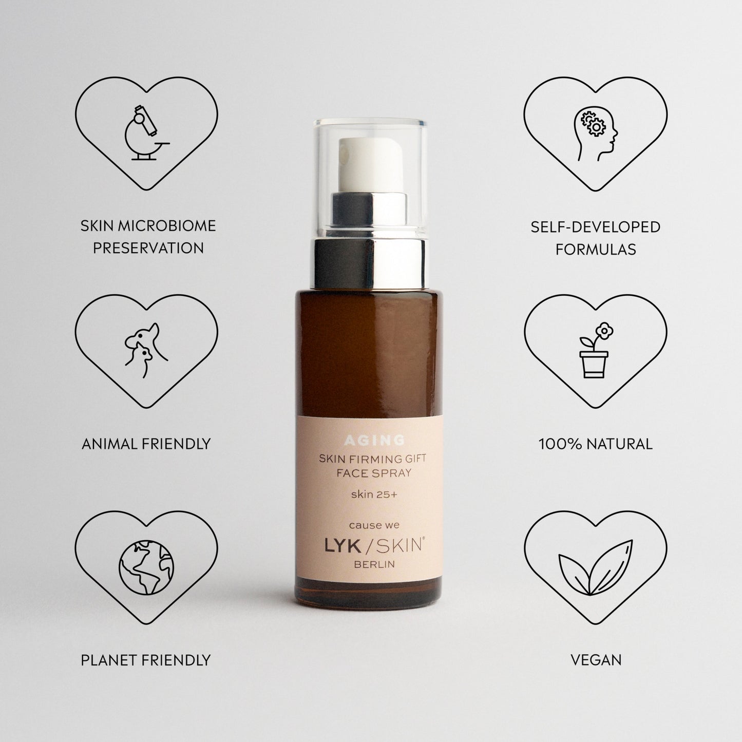 Skin Face Spray Botox lykskin vegan